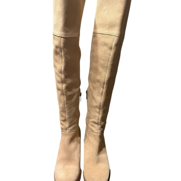 Vince Camuto Tan Over-the-Knee Boots Size 7.5 New in Box - Picture 2 of 5